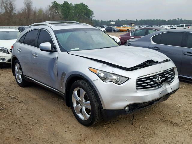 JN8AS1MW8AM851660 - 2010 INFINITI FX35 SILVER photo 1