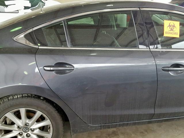 JM1GJ1U52G1460613 - 2016 MAZDA 6 SPORT GRAY photo 6