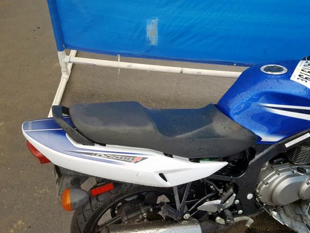 VTTGM51A272103228 - 2007 SUZUKI GS500 BLUE photo 6