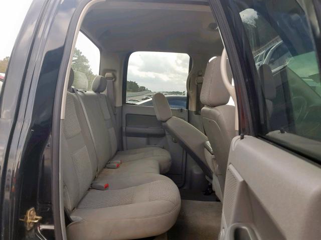 1D7HA18N16J124437 - 2006 DODGE RAM 1500 S GRAY photo 6