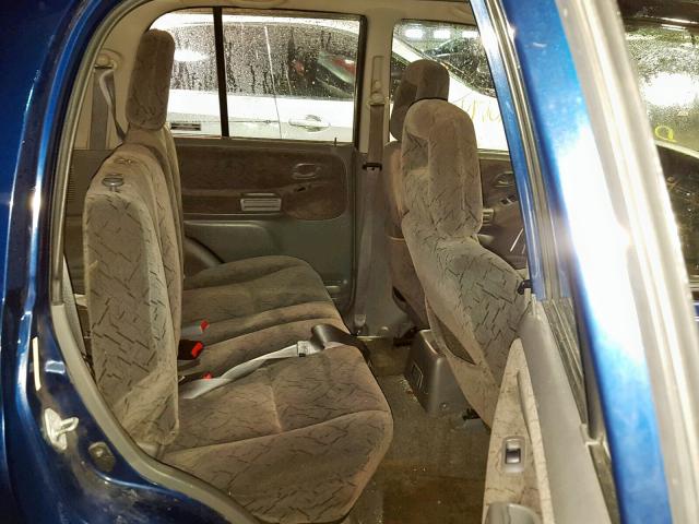 2CNBJ634126927313 - 2002 CHEVROLET TRACKER LT BLUE photo 6