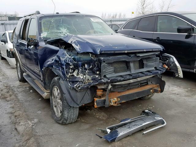 1FMEU74E47UB39491 - 2007 FORD EXPLORER E BLUE photo 1