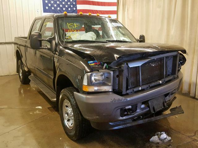 1FTSW31S23ED26690 - 2003 FORD F350 SRW S BLACK photo 1