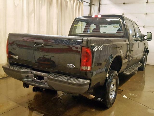 1FTSW31S23ED26690 - 2003 FORD F350 SRW S BLACK photo 4