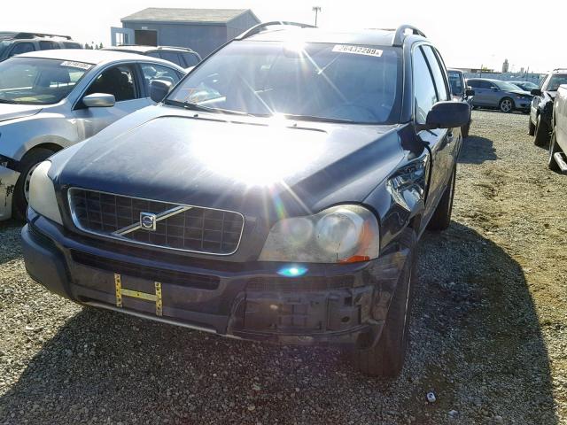 YV4CZ592261265071 - 2006 VOLVO XC90 BLACK photo 2