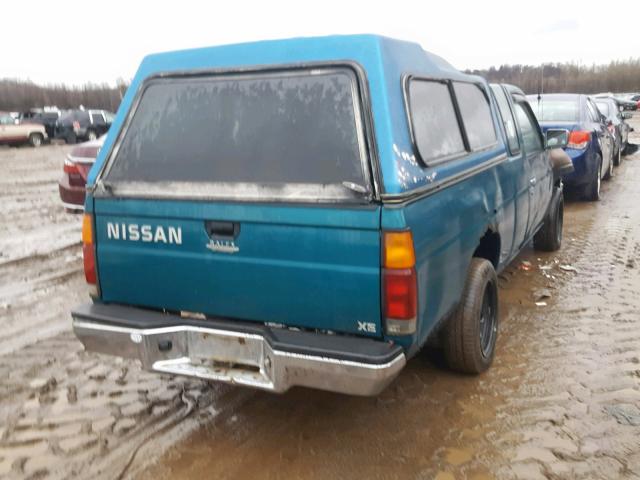 1N6SD16SXSC459966 - 1995 NISSAN TRUCK KING TWO TONE photo 4