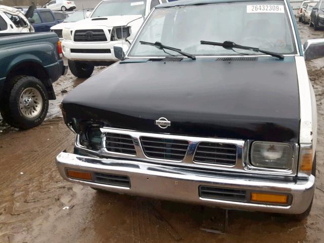 1N6SD16SXSC459966 - 1995 NISSAN TRUCK KING TWO TONE photo 9