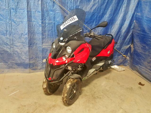 ZAPM610X6A5002244 - 2010 PIAGGIO MP3 500 RED photo 2