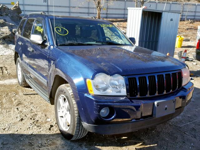 1J4HR48N75C574093 - 2005 JEEP GRAND CHER BLUE photo 1