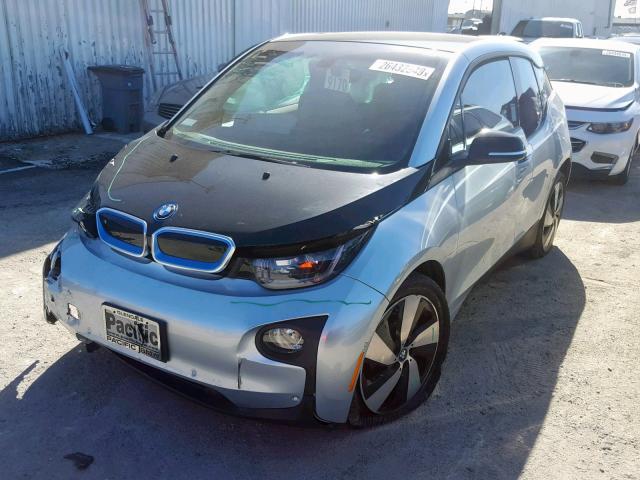 WBY1Z8C31HV895414 - 2017 BMW I3 REX SILVER photo 2