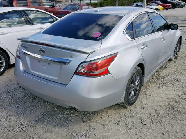 1N4AL3AP8FN404352 - 2015 NISSAN ALTIMA 2.5 SILVER photo 4