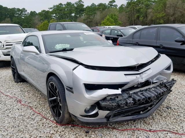 2G1FK1EJXA9152802 - 2010 CHEVROLET CAMARO SS SILVER photo 1