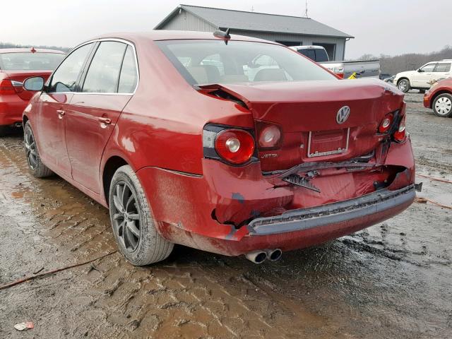 3VWSF71K26M712139 - 2006 VOLKSWAGEN JETTA 2.5 RED photo 3