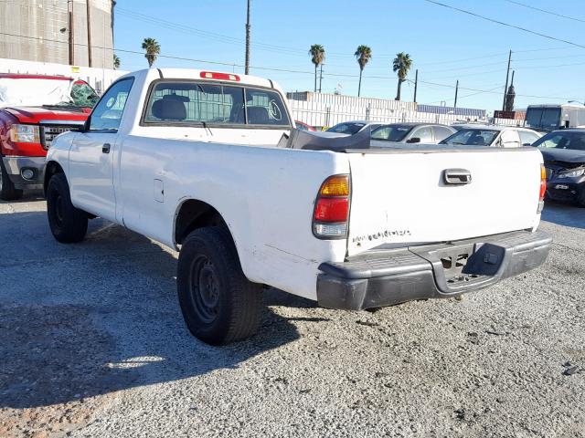 5TBJN32123S397377 - 2003 TOYOTA TUNDRA WHITE photo 3