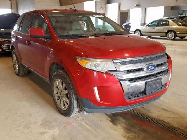 2FMDK3KC4BBA01055 - 2011 FORD EDGE LIMIT BURGUNDY photo 1