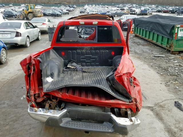 1GCDT136258138131 - 2005 CHEVROLET COLORADO RED photo 9