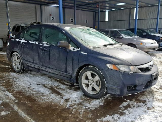 19XFA1F60AE026387 - 2010 HONDA CIVIC BLUE photo 1