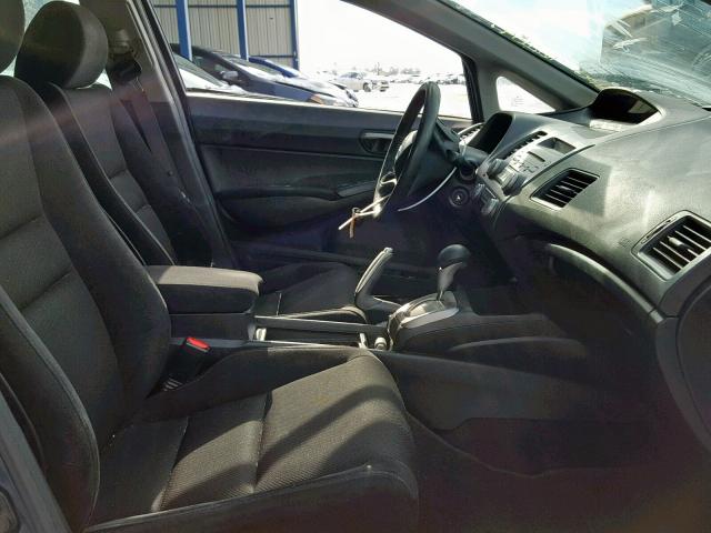 19XFA1F60AE026387 - 2010 HONDA CIVIC BLUE photo 5