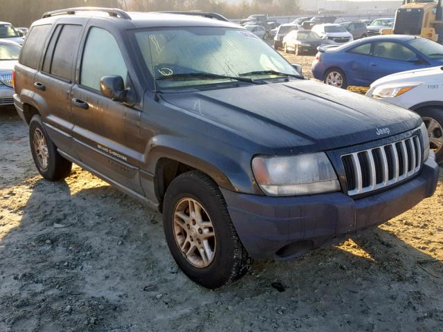 1J4GX48S24C320586 - 2004 JEEP GRAND CHER BLUE photo 1