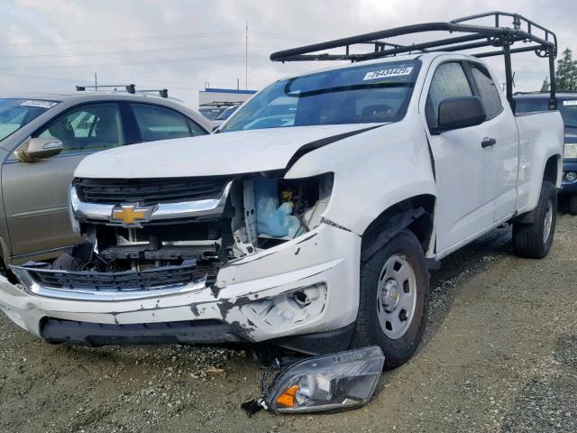 1GCHSBEN1H1237650 - 2017 CHEVROLET COLORADO WHITE photo 2