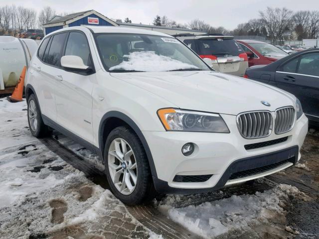 5UXWX7C50DL978460 - 2013 BMW X3 XDRIVE3 WHITE photo 1