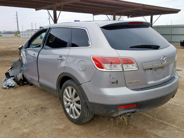 JM3TB28V380161481 - 2008 MAZDA CX-9 SILVER photo 3