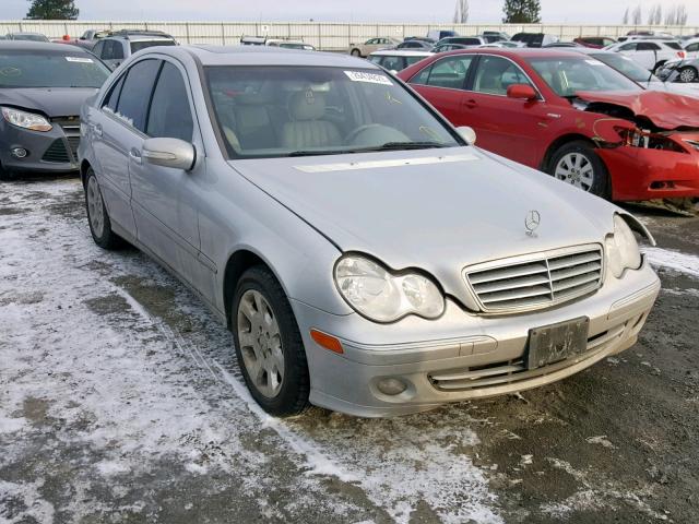 WDBRF81J55F568159 - 2005 MERCEDES-BENZ C 240 4MAT SILVER photo 1