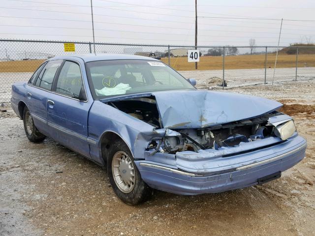 2FALP74W7SX113938 - 1995 FORD CROWN VICT BLUE photo 1