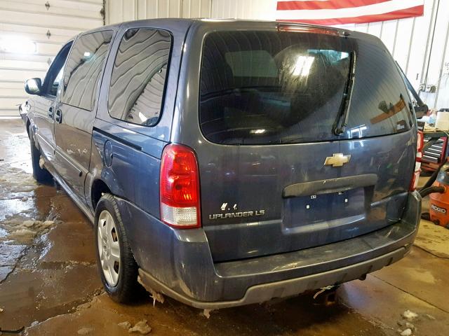 1GNDV231X8D146064 - 2008 CHEVROLET UPLANDER L Mavi foto 3