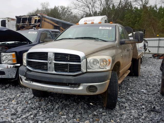 3D6WH48A37G788327 - 2007 DODGE RAM 3500 S BROWN photo 2