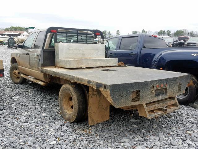 3D6WH48A37G788327 - 2007 DODGE RAM 3500 S BROWN photo 3