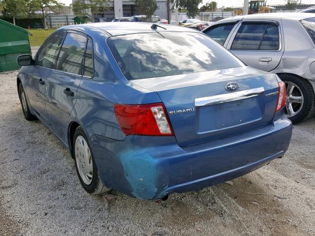 JF1GE61668H522169 - 2008 SUBARU IMPREZA 2. BLUE photo 3