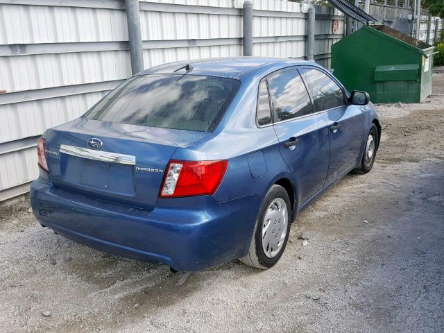 JF1GE61668H522169 - 2008 SUBARU IMPREZA 2. BLUE photo 4