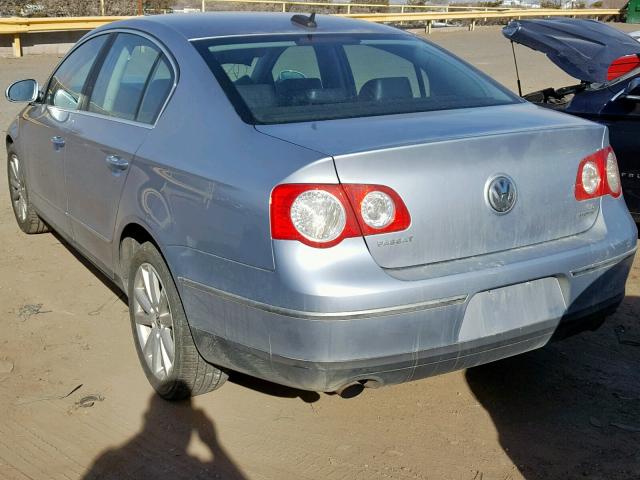 WVWFU73C46P144860 - 2006 VOLKSWAGEN PASSAT 3.6 BLUE photo 3