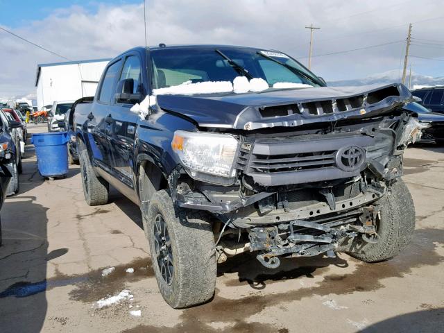 5TFDW5F13FX483822 - 2015 TOYOTA TUNDRA CRE GRAY photo 1