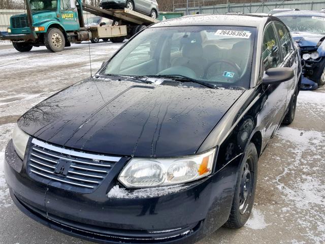 1G8AJ52F05Z124492 - 2005 SATURN ION LEVEL BLACK photo 2