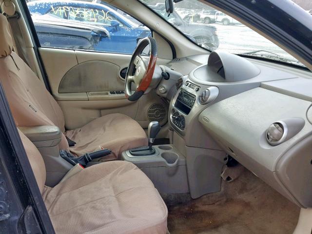 1G8AJ52F05Z124492 - 2005 SATURN ION LEVEL BLACK photo 5