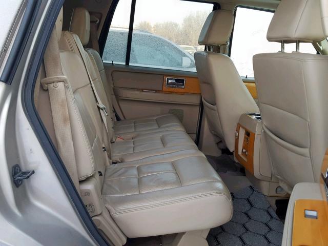 5LMFU28548LJ00874 - 2008 LINCOLN NAVIGATOR TAN photo 6