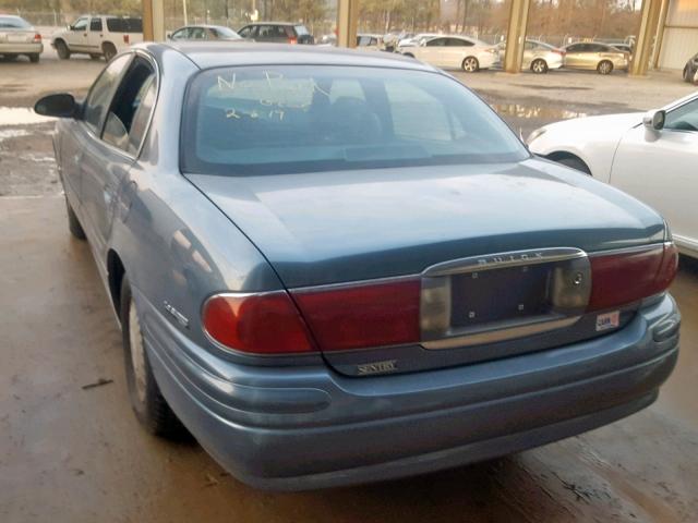 1G4HP54K51U114721 - 2001 BUICK LESABRE CU BLUE photo 3