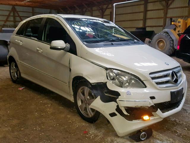 WDDFH3DB5AJ566690 - 2010 MERCEDES-BENZ B200 WHITE photo 9