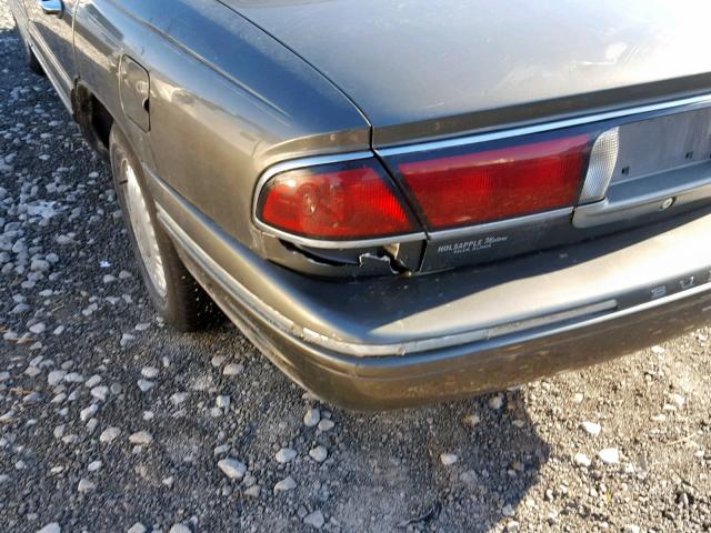 1G4HR52K1VH432217 - 1997 BUICK LESABRE LI GRAY photo 10