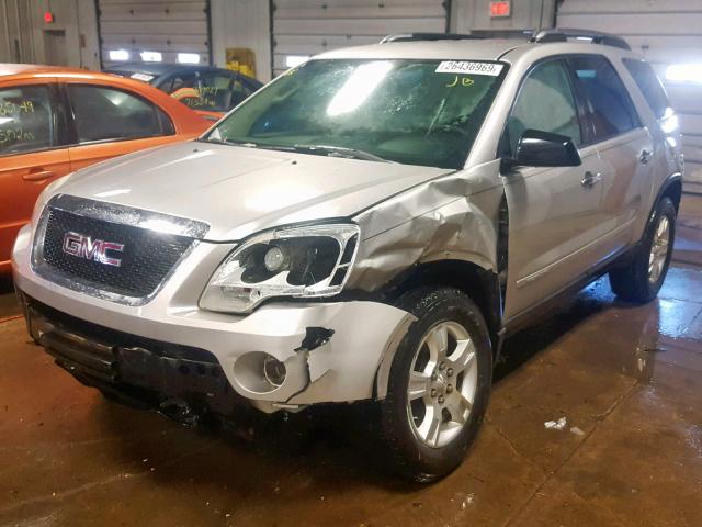 1GKER13797J103548 - 2007 GMC ACADIA SLE SILVER photo 2