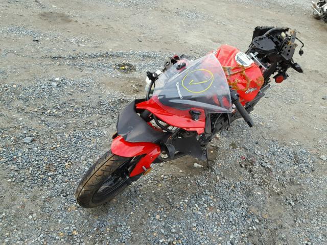 JKAEX8A12GDA28728 - 2016 KAWASAKI EX300 A RED photo 2