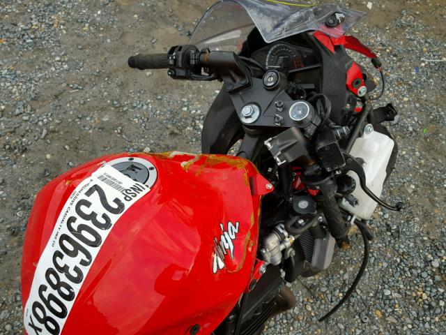 JKAEX8A12GDA28728 - 2016 KAWASAKI EX300 A RED photo 5