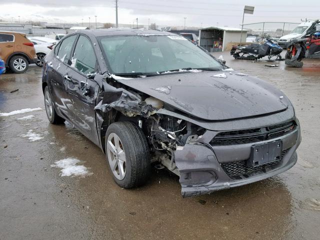 1C3CDFBB2FD404605 - 2015 DODGE DART SXT GRAY photo 1