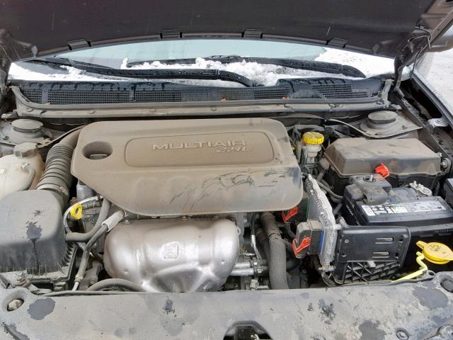 1C3CDFBB2FD404605 - 2015 DODGE DART SXT GRAY photo 7