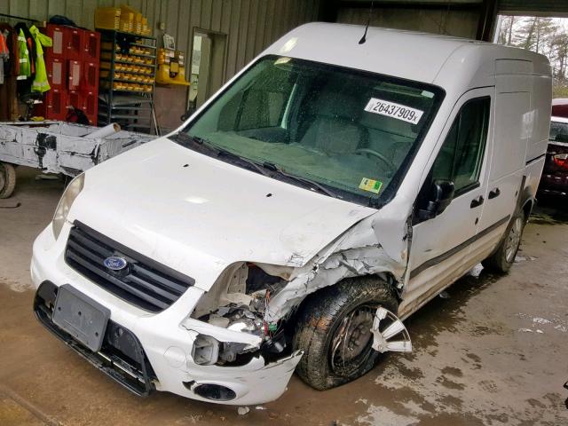 NM0LS7BN4AT003408 - 2010 FORD TRANSIT CO WHITE photo 2