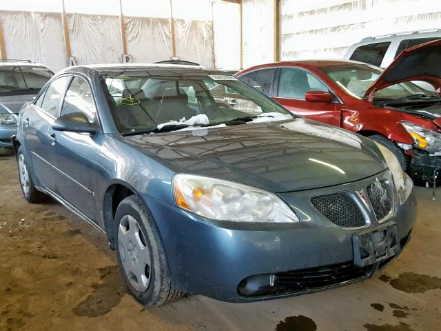 1G2ZF55B264172209 - 2006 PONTIAC G6 SE BLUE photo 1