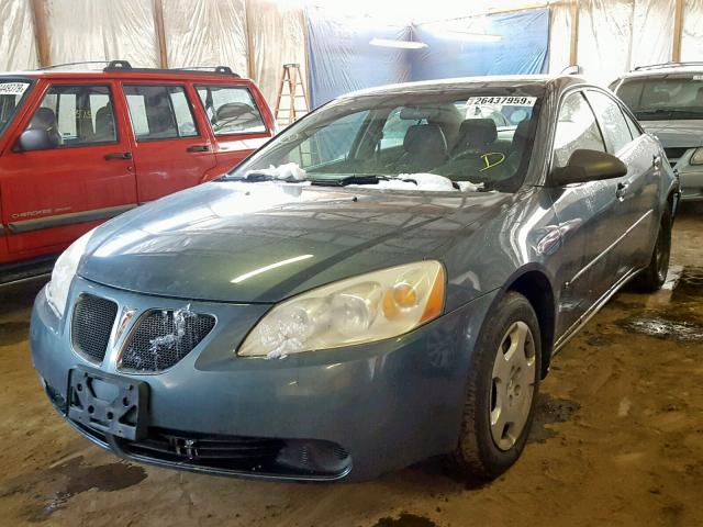 1G2ZF55B264172209 - 2006 PONTIAC G6 SE BLUE photo 2