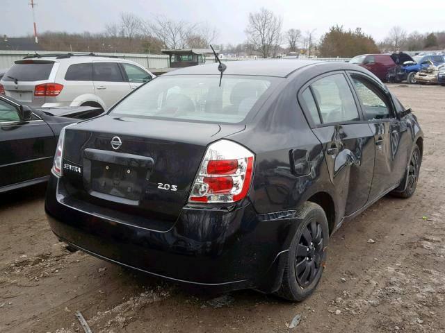 3N1AB61E07L629785 - 2007 NISSAN SENTRA 2.0 BLACK photo 4